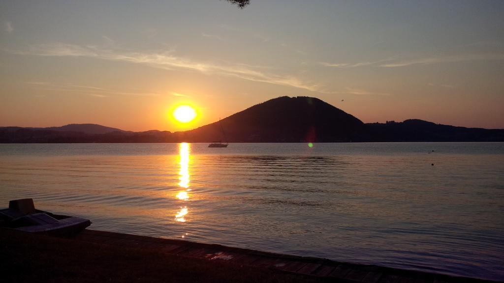 Hotel-Pension Stallinger Weyregg am Attersee Dış mekan fotoğraf